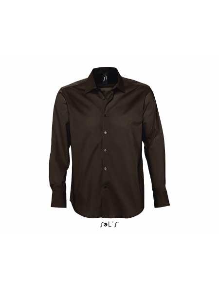 camicia-uomo-manica-lunga-brighton-sols-140-gr-stretch-marrone scuro.jpg